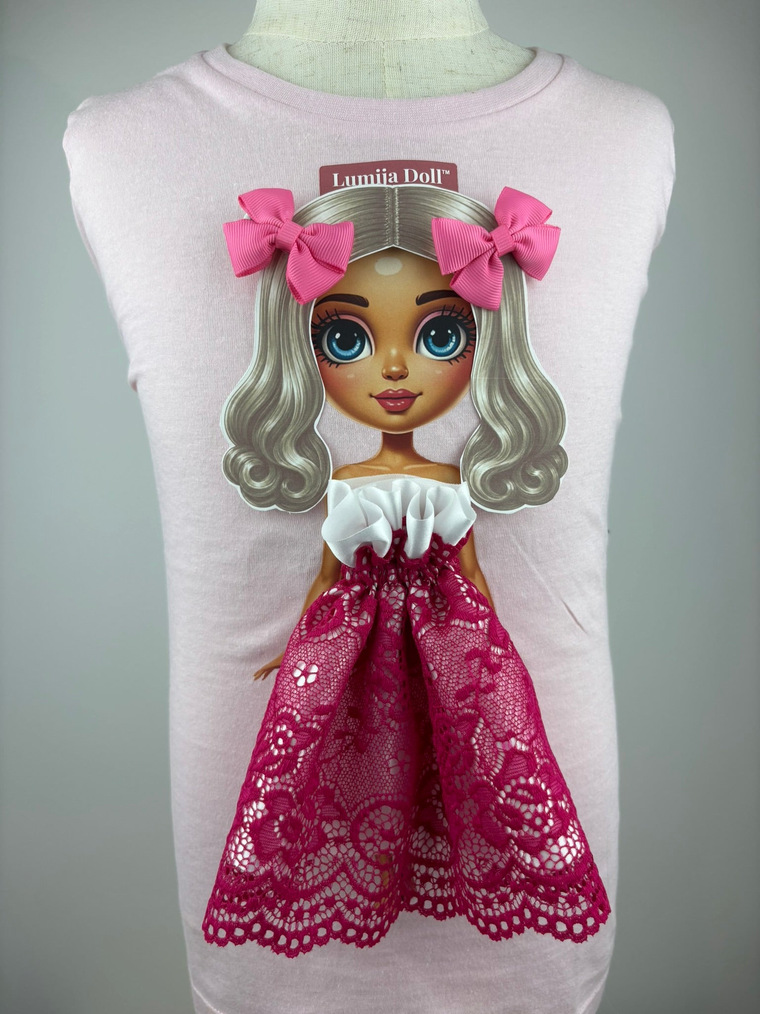 D43 – Raspberry Rose Charm
