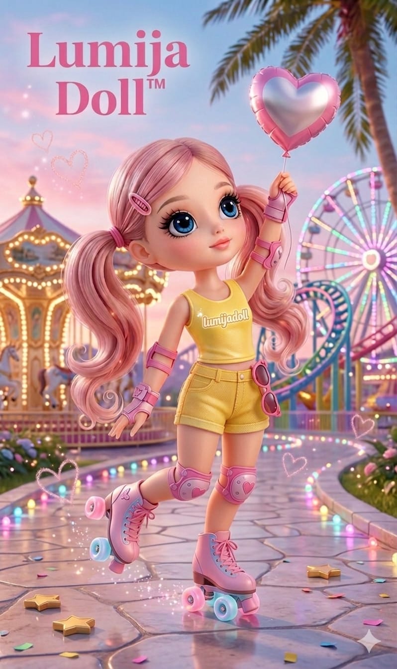 ST4 – Lumija Doll™ Summer Towel – Roller Dream Edition