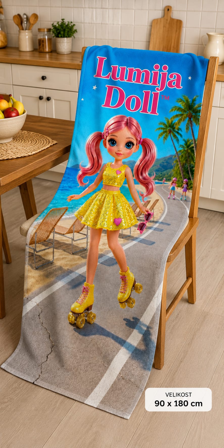 ST2 – Lumija Doll™ poletna brisača – Golden Skates Edition
